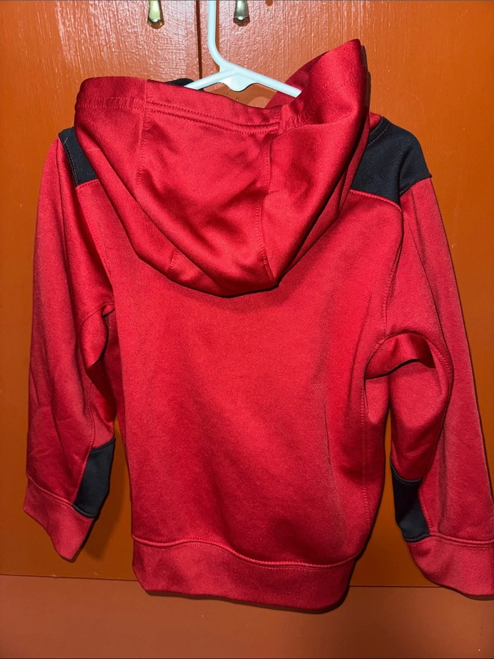 Nike Red and Black Kids Therma-Fit Hoodie